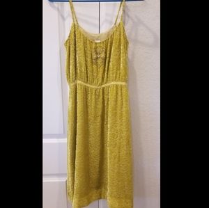 Anthropologie Velvet Dress